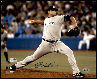 JOBA CHAMBERLAIN - Foto auténtica firmada de 8x10 - Certificado de autenticidad Steiner de los Yankees de Nueva York Foto 1 de 2