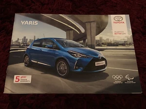 Toyota Yaris Brochure 2019 - UK Issue, March 2019 inc YR & GR Sport - Picture 1 of 1