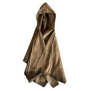 1:6 Scale Miniature Cloak with Hood Retro for 12'' Male Dolls Soldier Figure - Picture 1 of 6