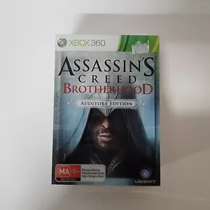 Assassins Creed Brotherhood Auditore Edition Xbox 360 Game Complete Manual - Picture 1 of 10