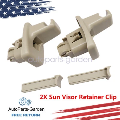 Clip de retención de parasol 2005-16 para Chevrolet Express GMC Savana 1500 2500 3500 Foto 1 de 4