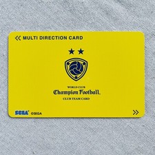 SEGA WCCF | Arcade IC Card | World Club Champion Football | Club Team Card