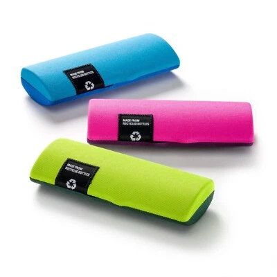 FEFI® – Hardcase Brillenetui mit Stoffbezug aus recycelten PET-Flaschen