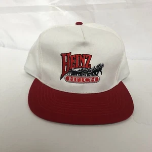 Cappello Heinz Ketchup Racing Team Snapback Cappello Vintage Ricamato Bianco - Foto 1 di 6