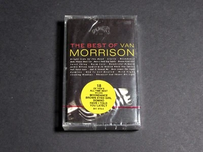 Original Unopened 1990 The Best Of Van Morrison Cassette Tape - NOS - Image 1 of 3