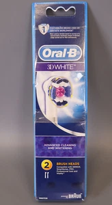 Oral-B 3d White 2 Brush Heads - Picture 1 of 4