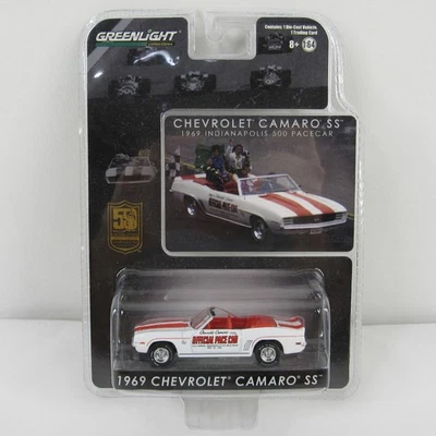 1969 Chevrolet Camaro SS Convertible Indy 500 Pace Car 1:64 Diecast M. Andretti - Image 1 of 4