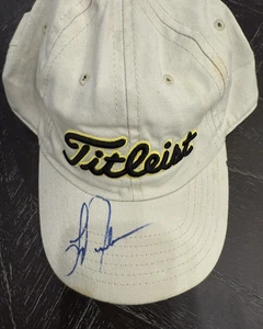 Herrenmütze Titleist handsigniert Larry Nelson "Game Worn" - Bild 1 von 6