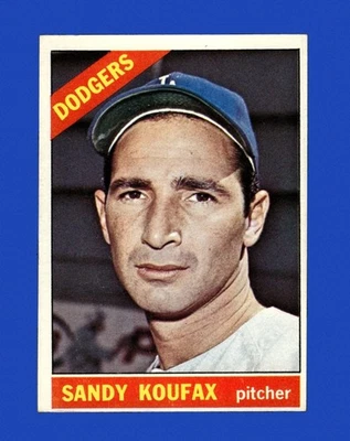 1966 Topps Set-Break #100 Sandy Koufax como nuevo *GMCARDS* Foto 1 de 2
