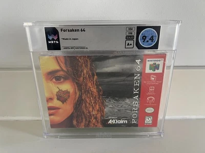 Forsaken (Nintendo 64, N64) WATA 9.4 A+ New Sealed Graded CGC VGA PSA - Image 1 of 4