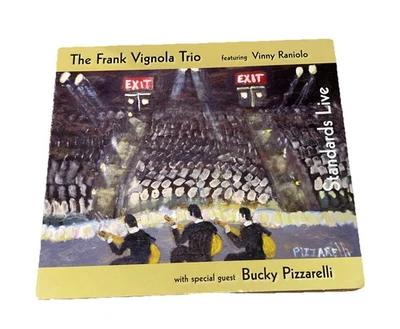 Signed Copy - FRANK VIGNOLA TRIO Feat. Vinny Raniolo  - Standards Live CD - image 1 of 3