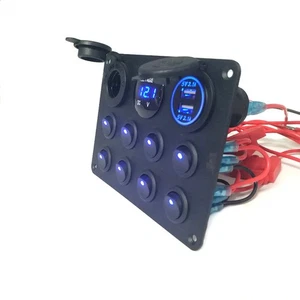 8+3 Double USB Voiture Allume-Cigare Prise Splitter Adaptateur Secteur Prise Chargeur - Photo 1 sur 7