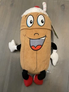 Steak And Shake Milkshake Shaker Plush 15" NWT - Picture 1 of 5