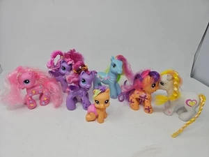 My little Pony Brushable Lot 7 Figurensortiment datiert 2002-2008 - Bild 1 von 8