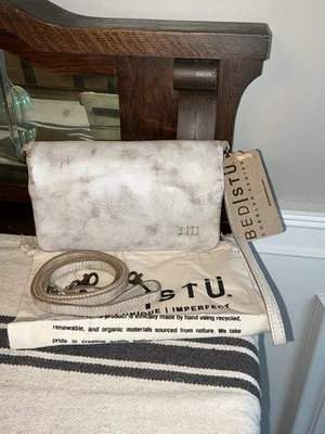 Bolsa tiracolo Bed Stu Cadence carteira pulseira nova com etiquetas Nectar Lux MSRP $175 - Imagem 1 de 4