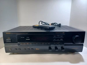 Denon AVR - 55 Channel 60 Watt Receiver W/ RC- Tested & Works - Picture 1 of 13