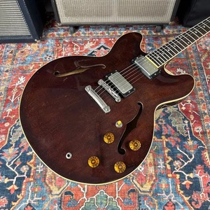 Orville By Gibson ES-335 Dot 1992 Lacquer USA Pickups MIJ - Walnut - Picture 1 of 24