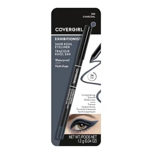 COVERGIRL Exhibitionist 24-Hour Kohl Eyeliner, Charcoal, 0.04 Ounce - Picture 1 of 8