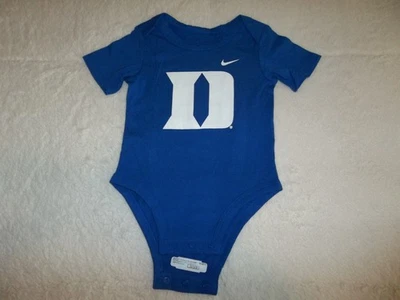 UNWORN! Duke Blue Devils NIKE Authentic One Piece Crawler INFANT BABY 6-9 Months - Image 1 of 4