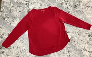 Coolibar Damen rotes Heyday Side Split Shirt Gr. XL - TOP - Bild 1 von 3