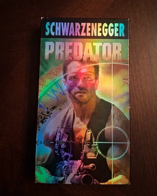 PREDATOR  Orig CBS / FOX VHS release 1988 Schwarzenegger action Sci-di  rare - Image 1 of 4