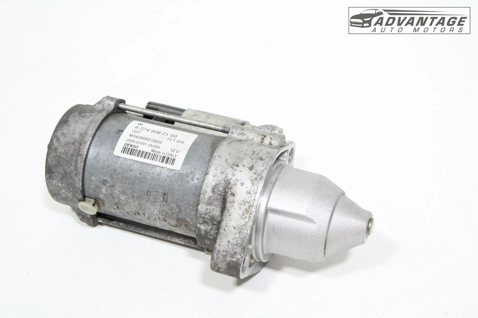 Mercedes C300 W205 2015-2021 motor de arranque de 2,0 L Denso 108 k millas OEM Foto 1 de 4