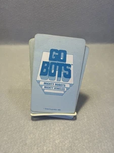 1985 Vintage GO BOTS - Giant Card Game Mighty Robots not complete - Picture 1 of 5