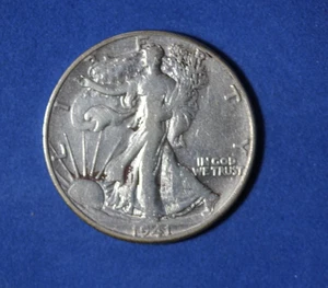 1941-D Walking Liberty Half Dollar #P32394 - Picture 1 of 2