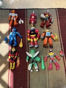 Mega Man Action Figuren Konvolut.  Capcom & Bandai. 1995 - Bild 1 von 20