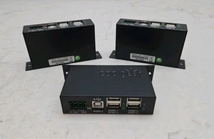 3Pk Coolgear USBG-4u2ml 4 Port Industriel USB 2.0 Alimenté Tension Variable Entrée - Photo 1/13