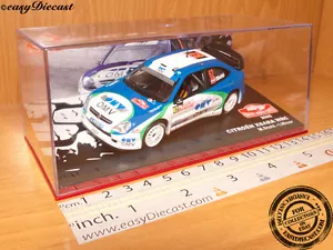 SEDIA CITROEN XSARA WRC MINORE 1:43 MONTE-CARLO 2005#62 - Foto 1 di 1