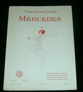 Partitura de composiciones de serie progresiva de imágenes de tono de MERCEDES 1925 - Imagen 1 de 4