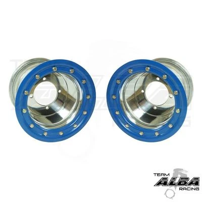 Ruedas traseras Kawasaki KFX 400 KFX 450R Beadlock 9x8 3+5 4/110 Alba Racing PL Foto 1 de 3