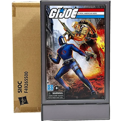 DUKE & COBRA COMMANDER FIGURE G.I. JOE 2 PACK SET HASBRO NEU OVP GI RETRO PULSE