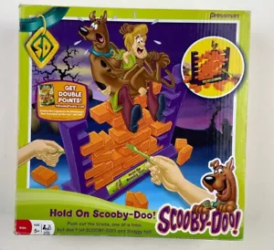 Hold On Scooby Doo! Juego de mesa COMPLETO 2011 Kids Bricks Game Pressman - Imagen 1 de 15