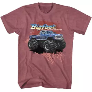 Bigfoot Monster Truck Splashdown Herren T-Shirt - Bild 1 von 3