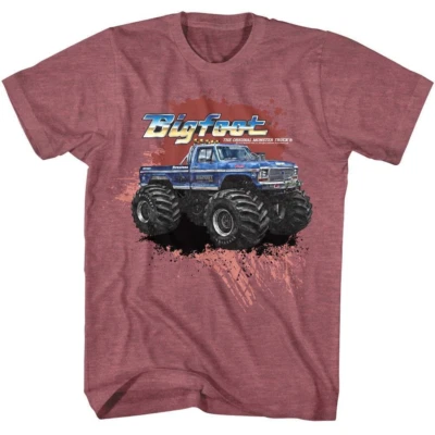 Camiseta para hombre Bigfoot Monster Truck Splashdown Foto 1 de 2