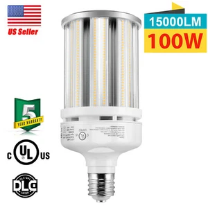 100W LED Retrofit Corn Bulbs Light E39 400W MH/HPS Warehouse High Bay Light DLC - Picture 1 of 12