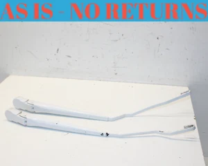 2003 - 2009 HUMMER H2 WINDSHIELD WIPER ARM LEFT & RIGHT (PAINTED WHITE) OEM - Picture 1 of 9
