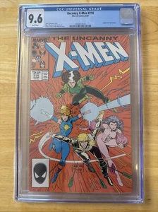 Uncanny X-Men #218 CGC 9.6 White Pages - 1987 - Arthur Adams team cover - Picture 1 of 1
