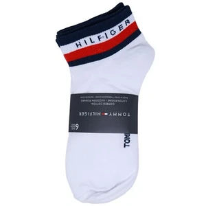 Tommy Hilfiger Women's Combed Cotton Ankle Socks 6-Pack - Imagen 1 de 3