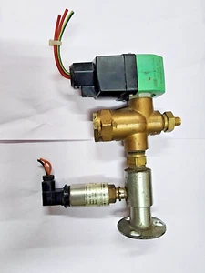 X8223P00312084 ASCO Solenoid + GEMS SENSOR 1200HGG3002A3UA + VALVE USEND - Picture 1 of 13