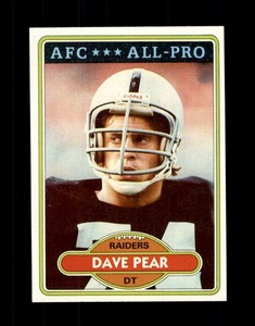 1980 Topps SET BREAK  #255 Dave Pear NM or Better