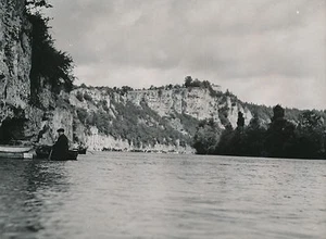 CIRQUE DE MONTVALENT c. 1935 -Promenade Barque-Canoë la Dordogne Lot - DIV 8854 - Picture 1 of 2