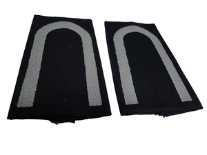 1 par de bucles de rango Bundeswehr suboficial Luftwaffe blanco/azul - Imagen 1 de 1