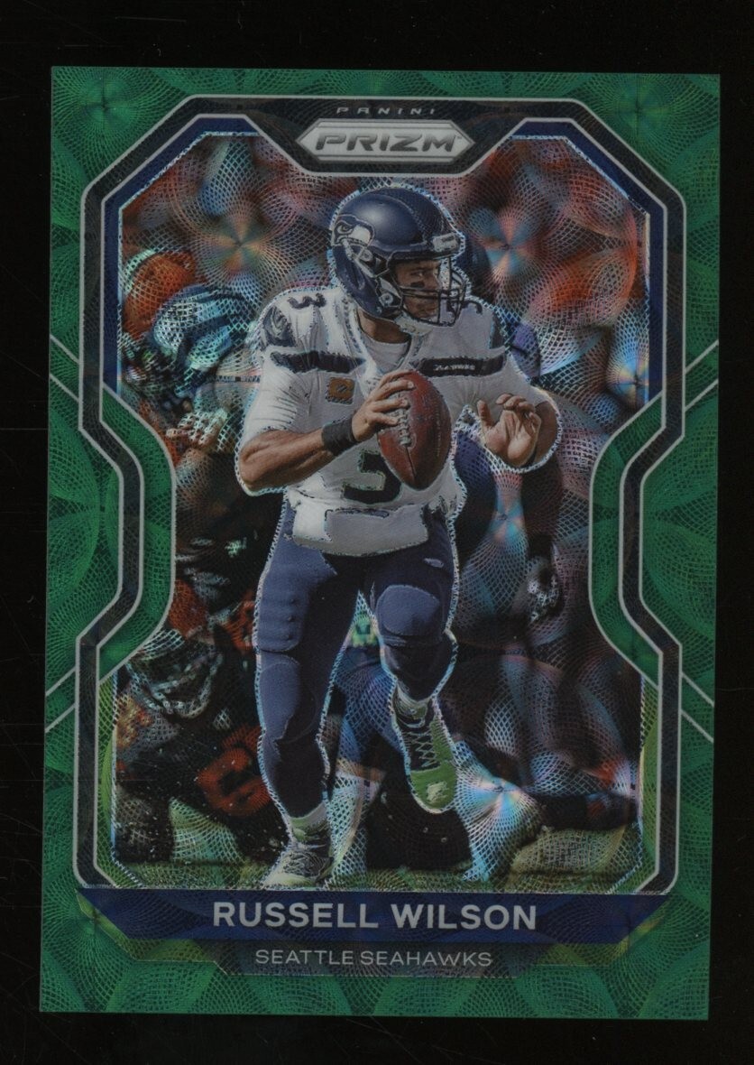 2020 Panini Green Scope Prizm #294 Russell Wilson Seattle Seahawks 70/75