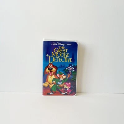 The Great Mouse Detective (VHS 1992) Walt Disney Classic Black Diamond Edition - Image 1 of 4