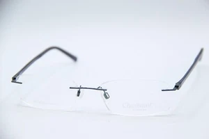 NEW CHARMANT TITANIUM CH8347 BLUE AUTHENTIC DESIGNER EYEGLASSES 54-19 - Picture 1 of 4