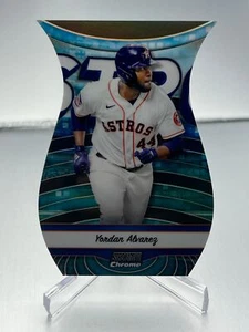 2024 Topps Stadium Club YORDAN ALVAREZ TRIUMVIRATES DIE CUT #TRI-5 - Picture 1 of 2