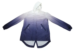 Staple By Pigeon Sz Small Jacket Windbreaker Coat Mens White Colorblock Ombre - Picture 1 of 21